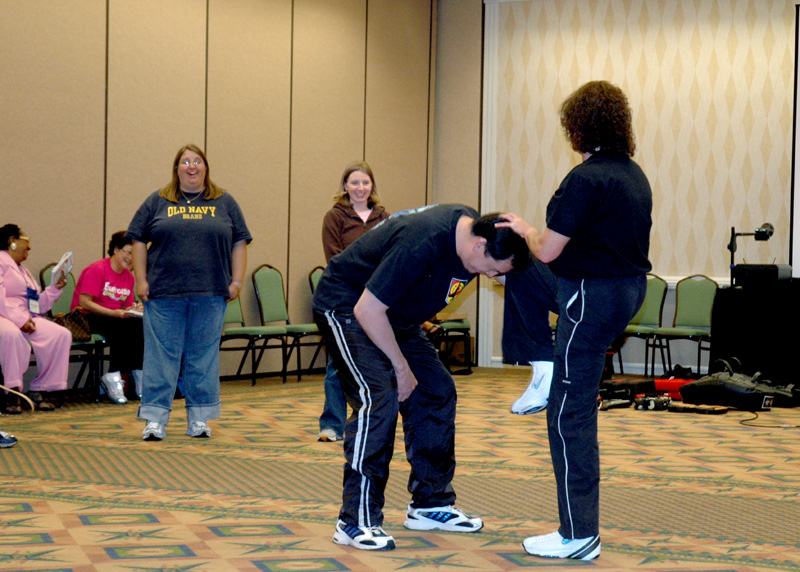 CAHPERD wrist grab escape
