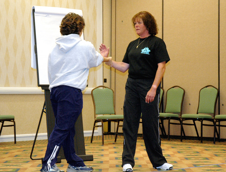 CAHPERD bear hug over the arms
