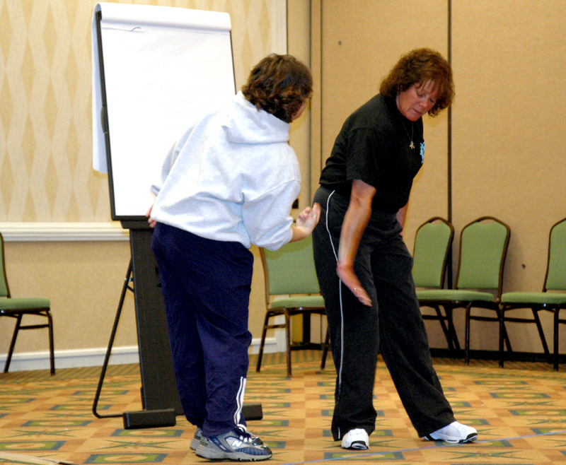 CAHPERD wrist grab escape
