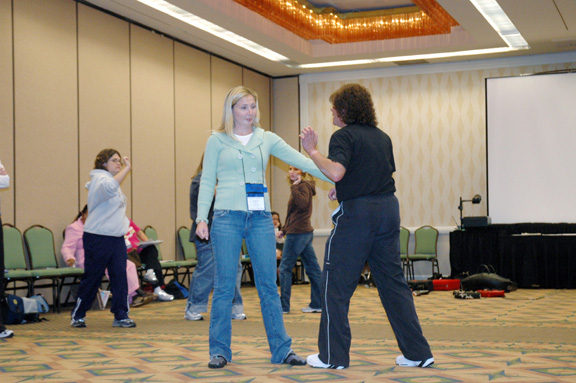 CAHPERD wrist grab escape