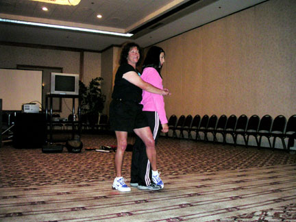 CAHPERD bear hug over the arms