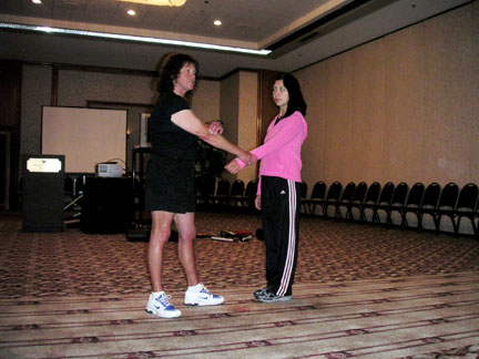 CAHPERD wrist grab escape